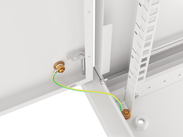 LANBERG RACKOVÁ SKŘÍŇ 19" PRO MONTÁŽ NA STĚNU 6U/600X600 PRO VLASTNÍ MONTÁŽ S KOVOVÝMI DVEŘMI ŠEDÁ