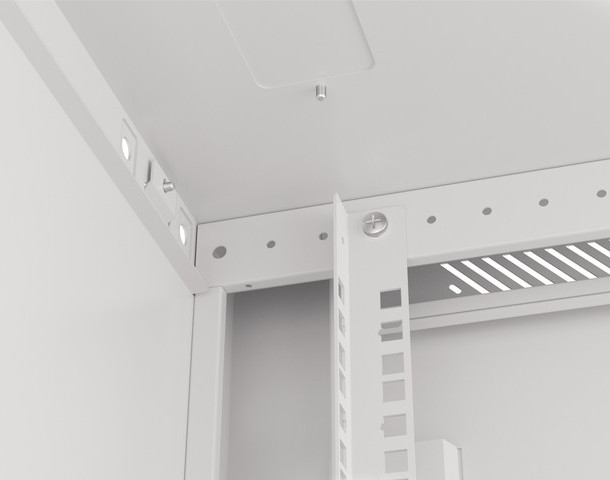 LANBERG RACKOVÁ SKŘÍŇ 19" PRO MONTÁŽ NA STĚNU 6U/600X600 PRO VLASTNÍ MONTÁŽ S KOVOVÝMI DVEŘMI ŠEDÁ