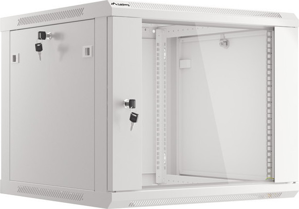 LANBERG RACKOVÁ SKŘÍŇ 19" PRO MONTÁŽ NA STĚNU 9U/600X600 (FLAT PACK) V2 ŠEDÁ