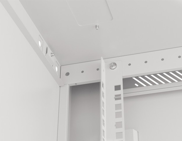 LANBERG 19" RACKOVÁ SKŘÍŇ PRO MONTÁŽ NA STĚNU 18U/600X600 (FLAT PACK) ŠEDÁ V2