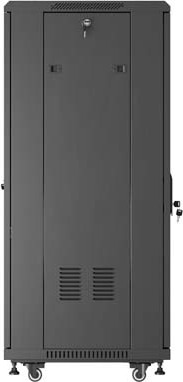 LANBERG 19" VOLNĚ STOJÍCÍ RACKOVÁ SKŘÍŇ 27U/600X600 (FLAT PACK) S PROSKLENÝMI DVEŘMI ČERNÁ