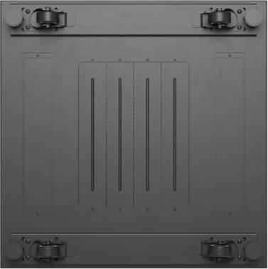 LANBERG 19" VOLNĚ STOJÍCÍ RACKOVÁ SKŘÍŇ 27U/600X600 (FLAT PACK) S PROSKLENÝMI DVEŘMI ČERNÁ