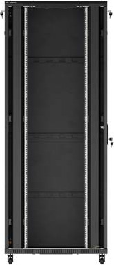 LANBERG 19" VOLNĚ STOJÍCÍ RACKOVÁ SKŘÍŇ 42U/800X1000 (FLAT PACK) S PROSKLENÝMI DVEŘMI ČERNÁ