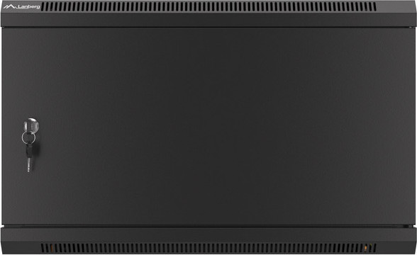 LANBERG RACKOVÁ SKŘÍŇ 19" PRO MONTÁŽ NA STĚNU 6U/600X600 PRO VLASTNÍ MONTÁŽ S KOVOVÝMI DVEŘMI ČERNÁ