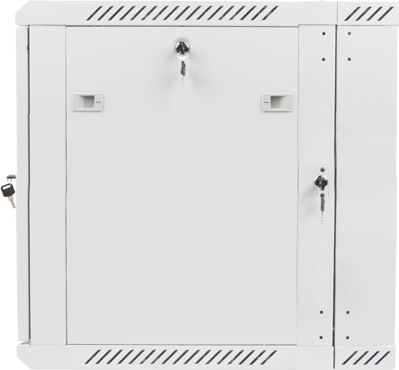 LANBERG RACKOVÁ SKŘÍŇ 19" DVOUDÍLNÁ NÁSTĚNNÁ 12U/600X600 (FLAT PACK) ŠEDÁ