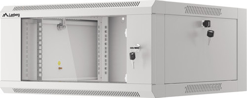 LANBERG RACKOVÁ SKŘÍŇ 19" NÁSTĚNNÁ 4U 600 RYCHLÁ MONTÁŽ (PLOCHÉ BALENÍ) ŠEDÁ