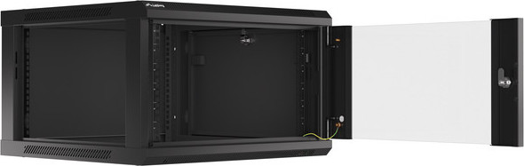LANBERG 19" RACKOVÁ SKŘÍŇ PRO MONTÁŽ NA STĚNU 6U/600X600 (FLAT PACK) ČERNÁ V2