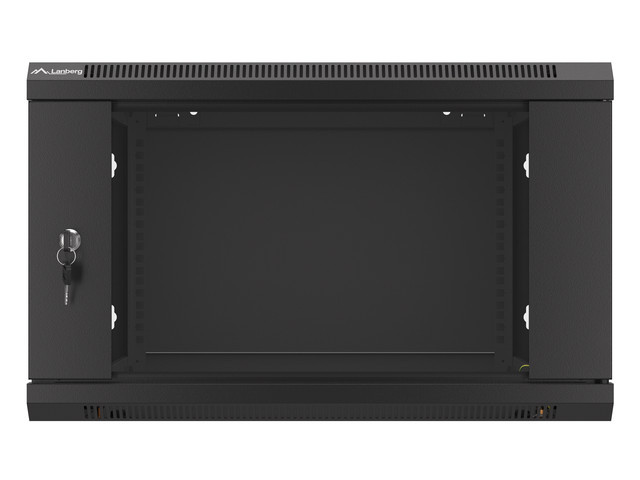 LANBERG 19" RACKOVÁ SKŘÍŇ PRO MONTÁŽ NA STĚNU 6U/600X600 (FLAT PACK) ČERNÁ V2