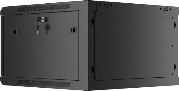 LANBERG 19" RACKOVÁ SKŘÍŇ PRO MONTÁŽ NA STĚNU 6U/600X600 (FLAT PACK) ČERNÁ V2