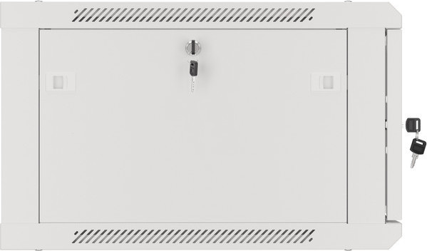 LANBERG 19" RACKOVÁ SKŘÍŇ PRO MONTÁŽ NA STĚNU 6U/600X600 (FLAT PACK) S PROSKLENÝMI DVEŘMI ŠEDÁ V2