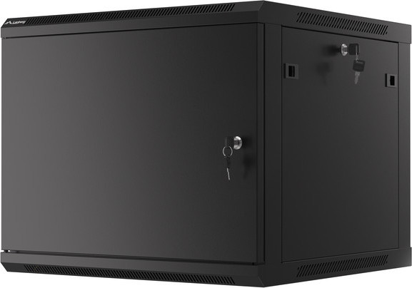LANBERG RACKOVÁ SKŘÍŇ 19" PRO MONTÁŽ NA STĚNU 9U/600X600 PRO VLASTNÍ MONTÁŽ S KOVOVÝMI DVEŘMI ČERNÁ