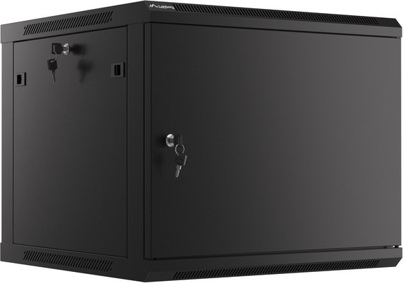 LANBERG RACKOVÁ SKŘÍŇ 19" PRO MONTÁŽ NA STĚNU 9U/600X600 PRO VLASTNÍ MONTÁŽ S KOVOVÝMI DVEŘMI ČERNÁ