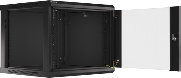 LANBERG RACKOVÁ SKŘÍŇ 19" PRO MONTÁŽ NA STĚNU 9U/600X600 (FLAT PACK) V2 ČERNÁ