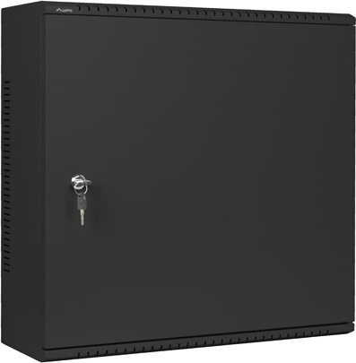 LANBERG 19" RACKOVÁ SKŘÍŇ PRO MONTÁŽ NA STĚNU 6U+3U/540X200 NÍZKOPROFILOVÁ ČERNÁ (SMONTOVANÁ)