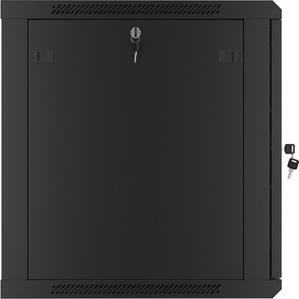 LANBERG RACKOVÁ SKŘÍŇ 19" NÁSTĚNNÁ 12U/600X600 PRO VLASTNÍ MONTÁŽ S KOVOVÝMI DVEŘMI ČERNÁ
