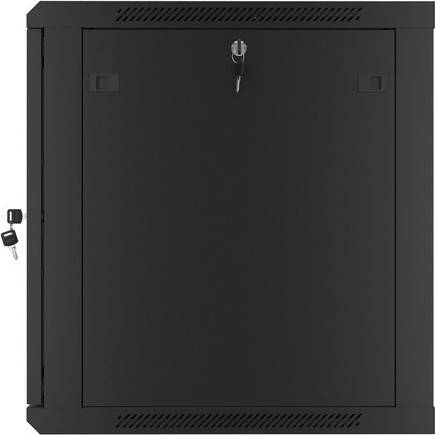 LANBERG RACKOVÁ SKŘÍŇ 19" NÁSTĚNNÁ 12U/600X600 PRO VLASTNÍ MONTÁŽ S KOVOVÝMI DVEŘMI ČERNÁ