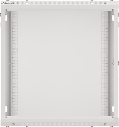 LANBERG RACKOVÁ SKŘÍŇ 19" NÁSTĚNNÁ 12U/600X600 PRO VLASTNÍ MONTÁŽ S KOVOVÝMI DVEŘMI ŠEDÁ