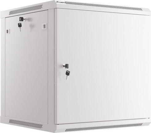 LANBERG RACKOVÁ SKŘÍŇ 19" NÁSTĚNNÁ 12U/600X600 PRO VLASTNÍ MONTÁŽ S KOVOVÝMI DVEŘMI ŠEDÁ