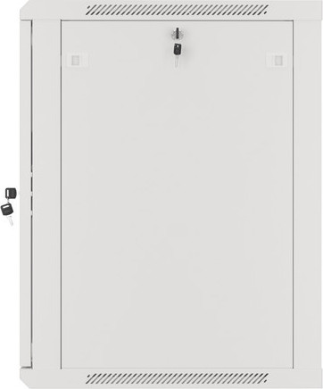LANBERG 19" RACKOVÁ SKŘÍŇ PRO MONTÁŽ NA STĚNU 15U/600X600 (FLAT PACK) S PROSKLENÝMI DVEŘMI ŠEDÁ V2c