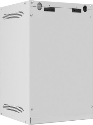 LANBERG RACKOVÁ SKŘÍŇ 10" NÁSTĚNNÁ 9U/280X310 (FLAT PACK) S PROSKLENÝMI DVEŘMI ŠEDÁ