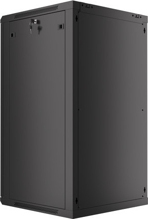 LANBERG 19" RACKOVÁ SKŘÍŇ PRO MONTÁŽ NA STĚNU 22U/600X600 (FLAT PACK) ČERNÁ V2