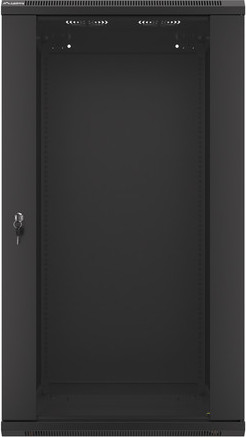 LANBERG 19" RACKOVÁ SKŘÍŇ PRO MONTÁŽ NA STĚNU 22U/600X600 (FLAT PACK) ČERNÁ V2