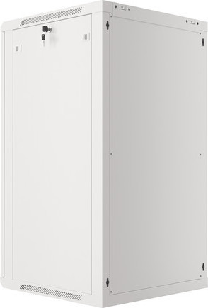 LANBERG 19" RACKOVÁ SKŘÍŇ PRO MONTÁŽ NA STĚNU 22U/600X600 (FLAT PACK) S PROSKLENÝMI DVEŘMI ŠEDÁ V2