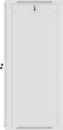 LANBERG RACKOVÁ SKŘÍŇ 19" NÁSTĚNNÁ 27U/600X600 (FLAT PACK) S PROSKLENÝMI DVEŘMI ŠEDÁ V2