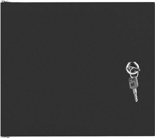 LANBERG RACKOVÁ SKŘÍŇ 10" NÁSTĚNNÁ 4U/280X310 PRO VLASTNÍ MONTÁŽ S KOVOVÝMI DVEŘMI ČERNÁ-FLAT PACK