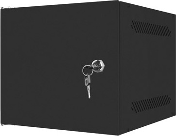 LANBERG RACKOVÁ SKŘÍŇ 10" NÁSTĚNNÁ 4U/280X310 PRO VLASTNÍ MONTÁŽ S KOVOVÝMI DVEŘMI ČERNÁ-FLAT PACK