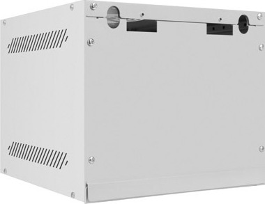 LANBERG RACKOVÁ SKŘÍŇ 10" NÁSTĚNNÁ 4U/280X310 PRO VLASTNÍ MONTÁŽ S KOVOVÝMI DVEŘMI ŠEDÁ -FLAT PACK