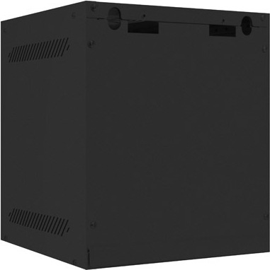LANBERG RACKOVÁ SKŘÍŇ 10" PRO MONTÁŽ NA STĚNU 6U/280X310 PRO VLASTNÍ MONTÁŽ S KOVOVÝMI DVEŘMI ČERNÁ