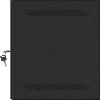 LANBERG RACKOVÁ SKŘÍŇ 10" PRO MONTÁŽ NA STĚNU 6U/280X310 PRO VLASTNÍ MONTÁŽ S KOVOVÝMI DVEŘMI ČERNÁ
