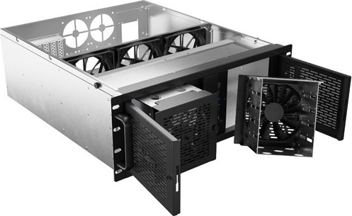 LANBERG SERVEROVÉ ŠASI PRO MONTÁŽ DO RACKU ATX 520/12 19"/4U