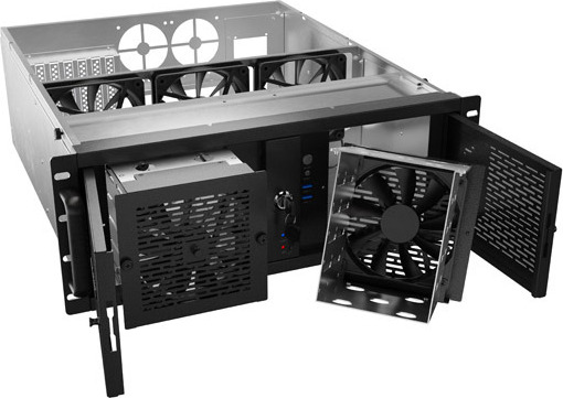 LANBERG SERVEROVÉ ŠASI PRO MONTÁŽ DO RACKU ATX 520/12 19"/4U