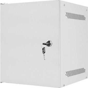 LANBERG RACKOVÁ SKŘÍŇ 10" PRO MONTÁŽ NA STĚNU 6U/280X310 PRO VLASTNÍ MONTÁŽ S KOVOVÝMI DVEŘMI ŠEDÁ