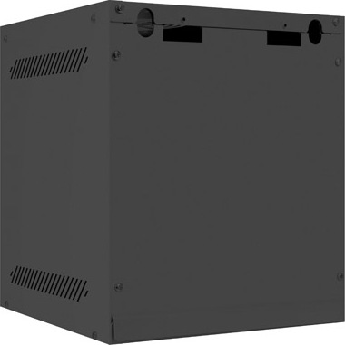 LANBERG RACKOVÁ SKŘÍŇ 10" PRO MONTÁŽ NA STĚNU 6U/280X310 (FLAT PACK) S PROSKLENÝMI DVEŘMI ČERNÁ