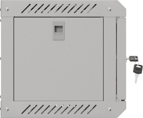 LANBERG RACKOVÁ SKŘÍŇ 10" NÁSTĚNNÁ 4U/300X300 (FLAT PACK) S PROSKLENÝMI DVEŘMI ŠEDÁ