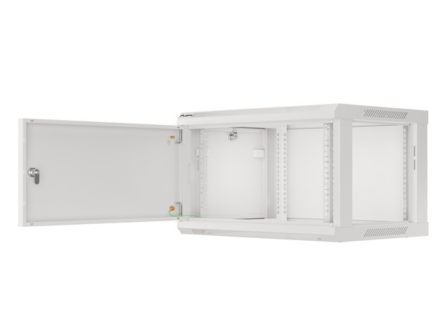 LANBERG RACKOVÁ SKŘÍŇ 19" PRO MONTÁŽ NA STĚNU 6U/600X450 PRO VLASTNÍ MONTÁŽ S KOVOVÝMI DVEŘMI ŠEDÁ