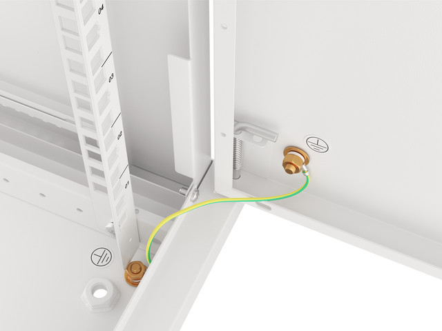LANBERG RACKOVÁ SKŘÍŇ 19" PRO MONTÁŽ NA STĚNU 6U/600X450 PRO VLASTNÍ MONTÁŽ S KOVOVÝMI DVEŘMI ŠEDÁ