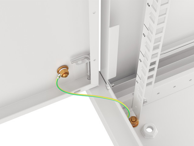LANBERG RACKOVÁ SKŘÍŇ 19" PRO MONTÁŽ NA STĚNU 6U/600X450 PRO VLASTNÍ MONTÁŽ S KOVOVÝMI DVEŘMI ŠEDÁ