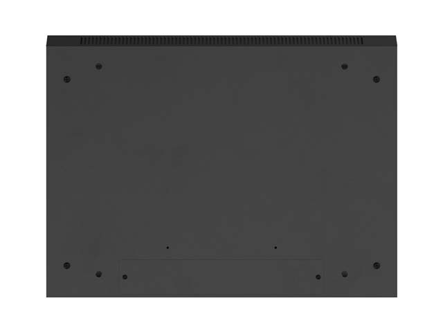 LANBERG RACKOVÁ SKŘÍŇ 19" NÁSTĚNNÁ 12U/600X450 PRO VLASTNÍ MONTÁŽ S KOVOVÝMI DVEŘMI ČERNÁ