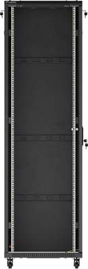 LANBERG 19" VOLNĚ STOJÍCÍ RACKOVÁ SKŘÍŇ 42U/600X800 (FLAT PACK) S PROSKLENÝMI DVEŘMI ČERNÁ