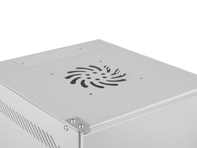 LANBERG RACKOVÁ SKŘÍŇ 10" PRO MONTÁŽ NA STĚNU 9U/280X310 PRO VLASTNÍ MONTÁŽ S KOVOVÝMI DVEŘMI ŠEDÁ