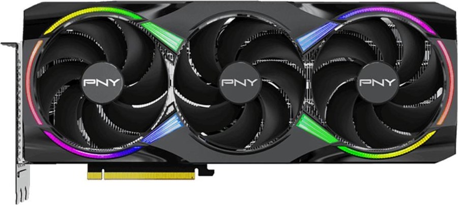 PNY VGA Nvidia GeForce RTX 5080 16GB ARGB OC Triple Fan, RTX 5080 OC, 16GB GDDR7, 3xDP, 1xHDMI