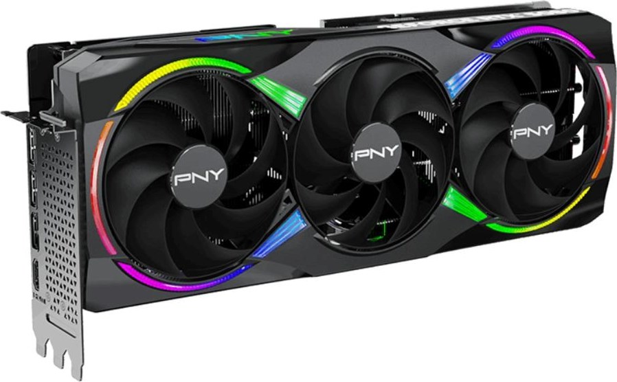 PNY VGA Nvidia GeForce RTX 5080 16GB ARGB OC Triple Fan, RTX 5080 OC, 16GB GDDR7, 3xDP, 1xHDMI
