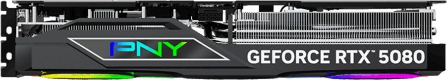 PNY VGA Nvidia GeForce RTX 5080 16GB ARGB OC Triple Fan, RTX 5080 OC, 16GB GDDR7, 3xDP, 1xHDMI
