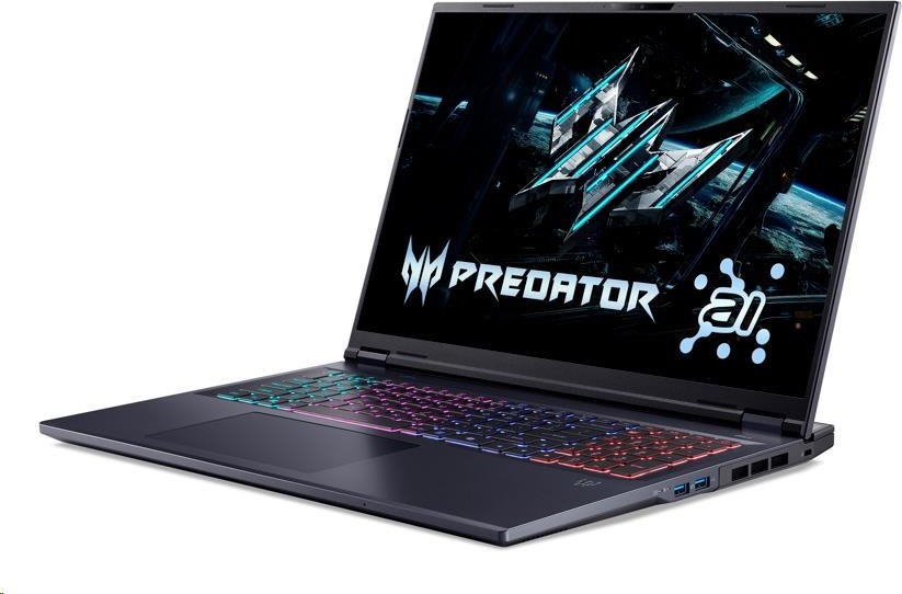 ACER NTB Predator Helios Neo 18 AI (PHN18-72-92BJ),Ultra 9 275HX,18"WQXGA,64GB,1TB SSD,RTX 5070 Ti,Linux,Black