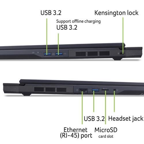 ACER NTB Predator Helios Neo 18 AI (PHN18-72-92BJ),Ultra 9 275HX,18"WQXGA,64GB,1TB SSD,RTX 5070 Ti,Linux,Black