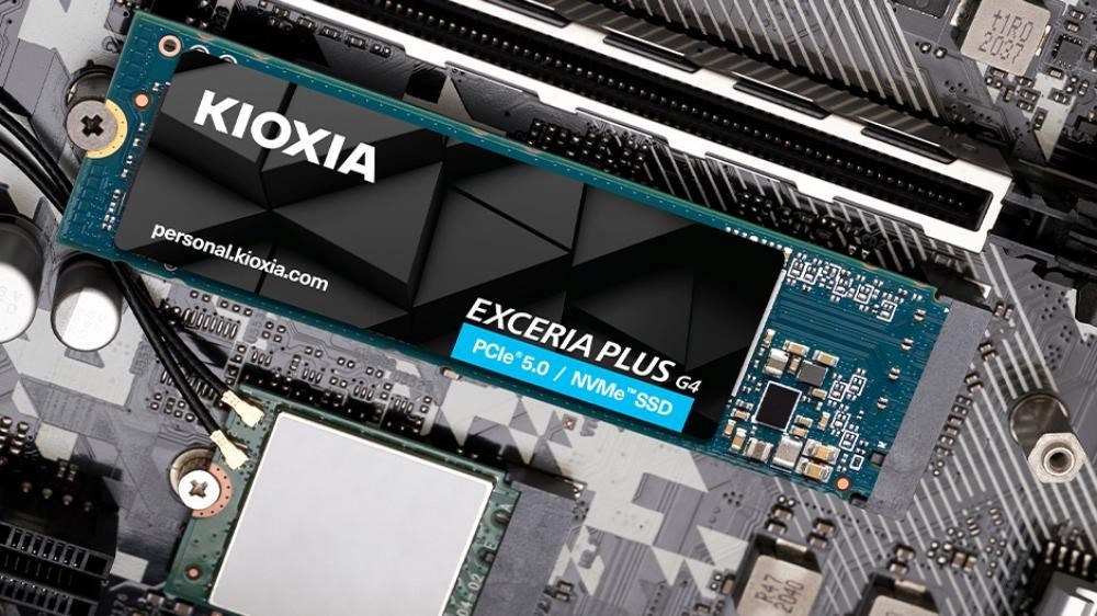 Toshiba KIOXIA SSD EXCERIA PLUS G4 2TB, PCIe Gen5x4, M.2 2280, (R:10000/W:8200MB/s)